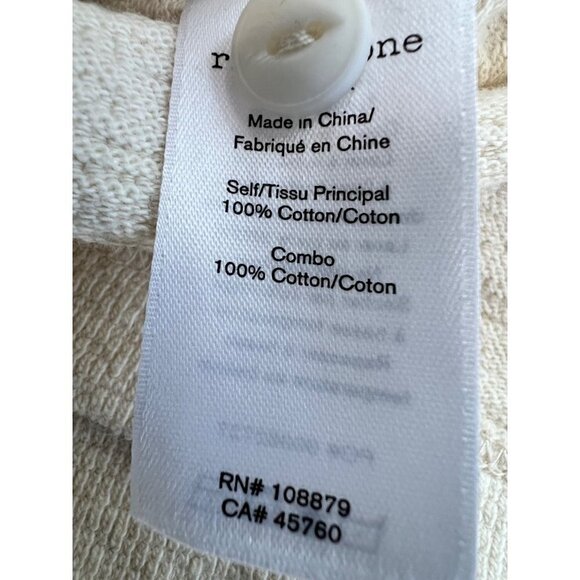 New rag & bone Size S/P Mckenna Cotton Polo Minidress Antique White MSRP $295 - Picture 13 of 16